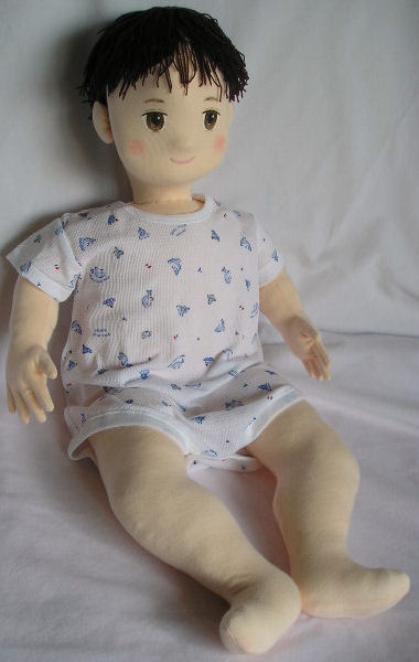 Baby doll in underwear
