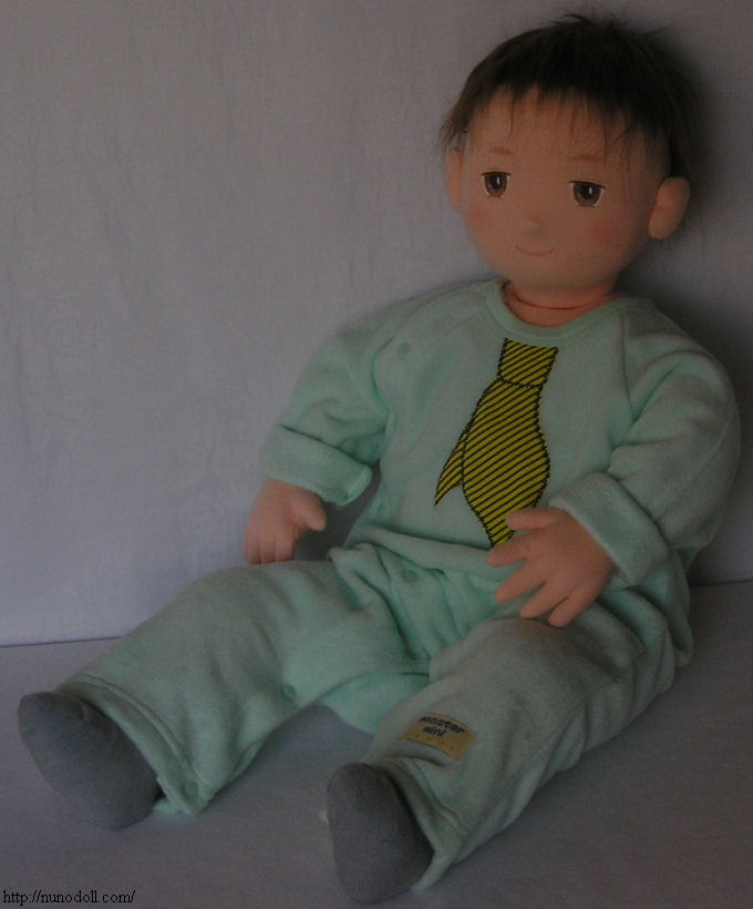 Baby doll sitting