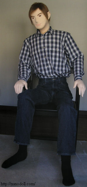 Life size man doll